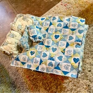 Bed for Barbie Sized  Dolls